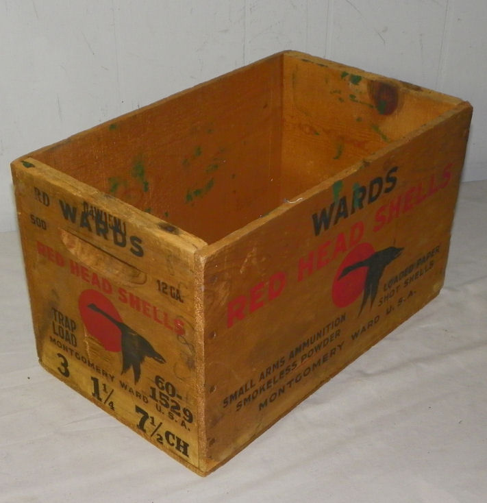 Bargain John's Antiques | Wards Red Head Shells Ammo Ammunition ...