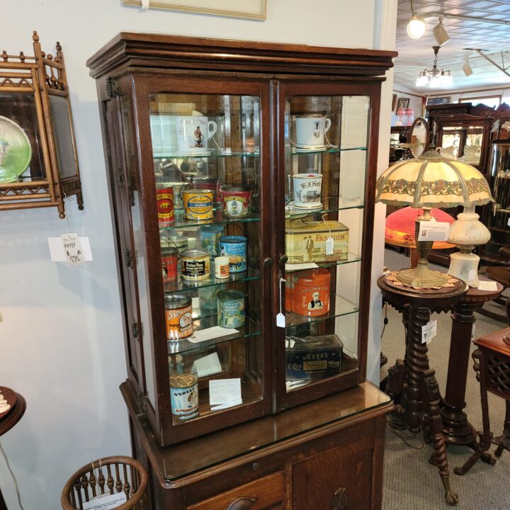 Bargain John's Antiques | Rare Antique Oak Physicians Cabinet - W.D ...